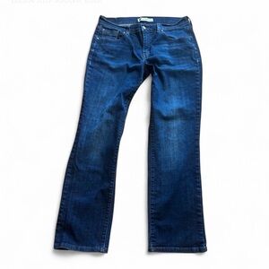Levi's 505 Deep Blue Straight Leg Jeans
